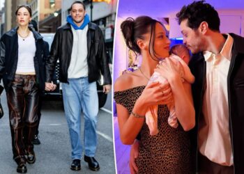 Pete Davidson and girlfriend Elsie Hewitt are ‘navigating relationship struggles’ 4 months after welcoming baby girl