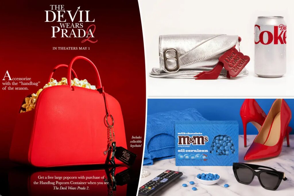 ‘The Devil Wears Prada 2’ marketing mania turns popcorn and Diet Coke into haute couture
