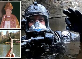 Archaeologist reveals why Church of England leader’s treasure ended up in river following decades-long mystery: ‘Exceptionally unusual’