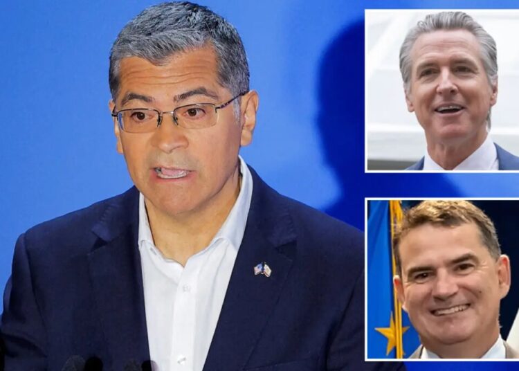 Gavin Newsom’s top allies flood Xavier Becerra with union cash