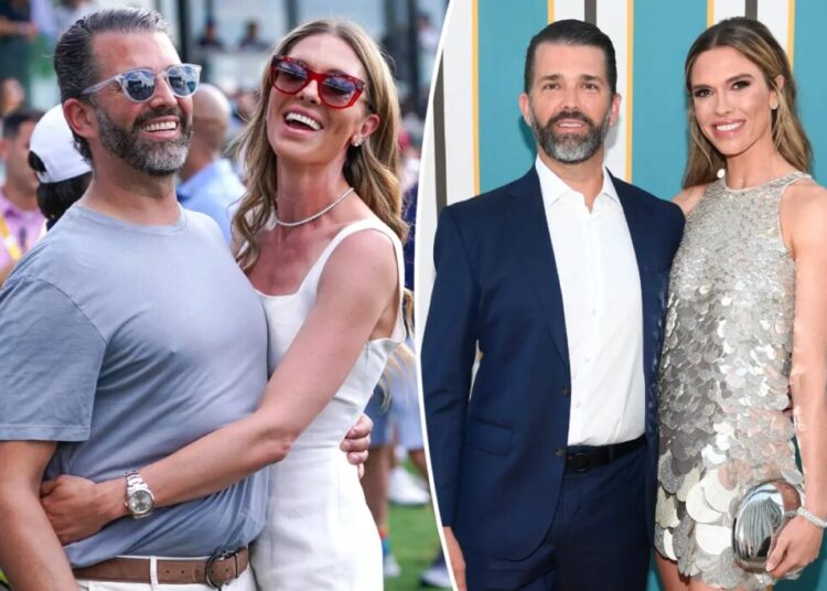 Donald Trump Jr. and Bettina Anderson spotted on romantic date night after postponing wedding date