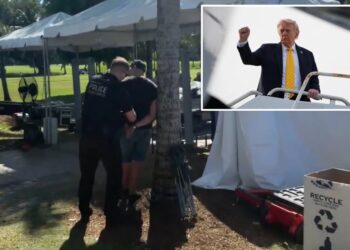 Unruly man nabbed by Secret Service at Trump’s Florida golf course a week after Correspondents’ shooting