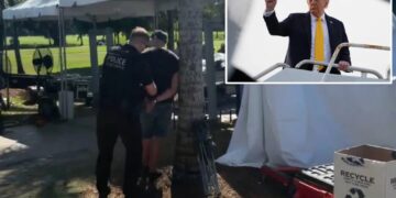 Unruly man nabbed by Secret Service at Trump’s Florida golf course a week after Correspondents’ shooting