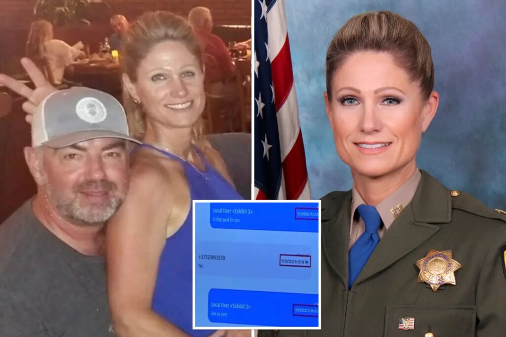 Haunting final texts emerge after CHP captain and her Napa Valley hitman lover lured her husband to his death
