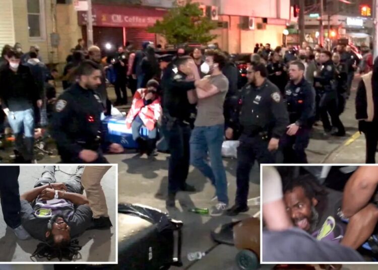 Anti-ICE protesters mob NYC hospital as 9 activists arrested in chaotic clash with law enforcement