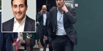 Ex-JPMorgan banker spotted in NYC street-fashion vid before bizarre sex-harass claims — as his dad addresses scandalous lawsuit