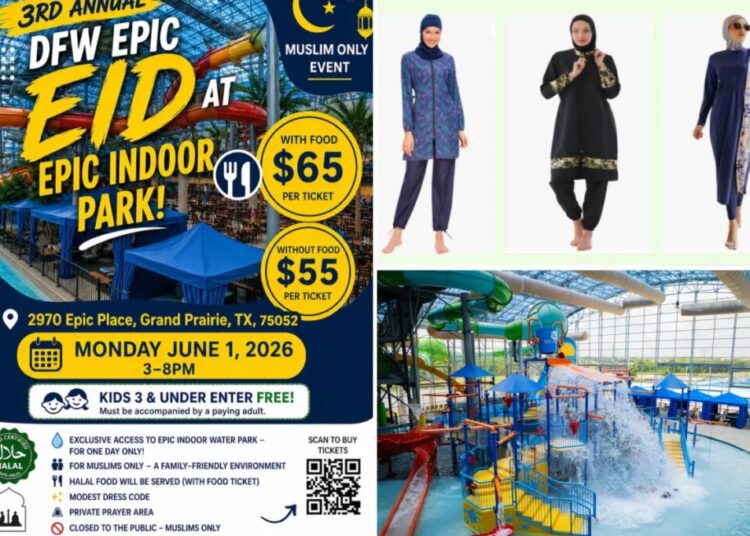 ‘Muslim only’ event at taxpayer-funded Texas waterpark gets major splash back: ‘Should we expect a Christians only day?’