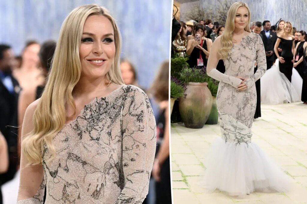 Lindsey Vonn ditches crutches at Met Gala 2026 for first red carpet since devastating Olympics crash