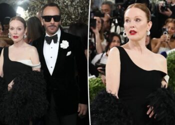 Brawl breaks out at Met Gala 2026 as anti-Bezos protester storms red carpet railing