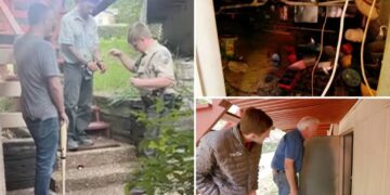 Family makes terrifying discovery after furniture moved, belongings go missing