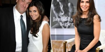 James Gandolfini was a no-show for on-screen daughter Jamie-Lynn Sigler’s first wedding: memoir