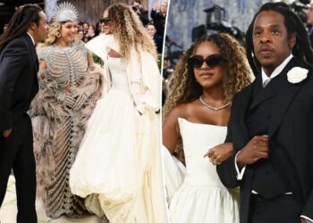 Watch Blue Ivy, 14, ignore dad Jay Z’s one repeated request on Met Gala red carpet