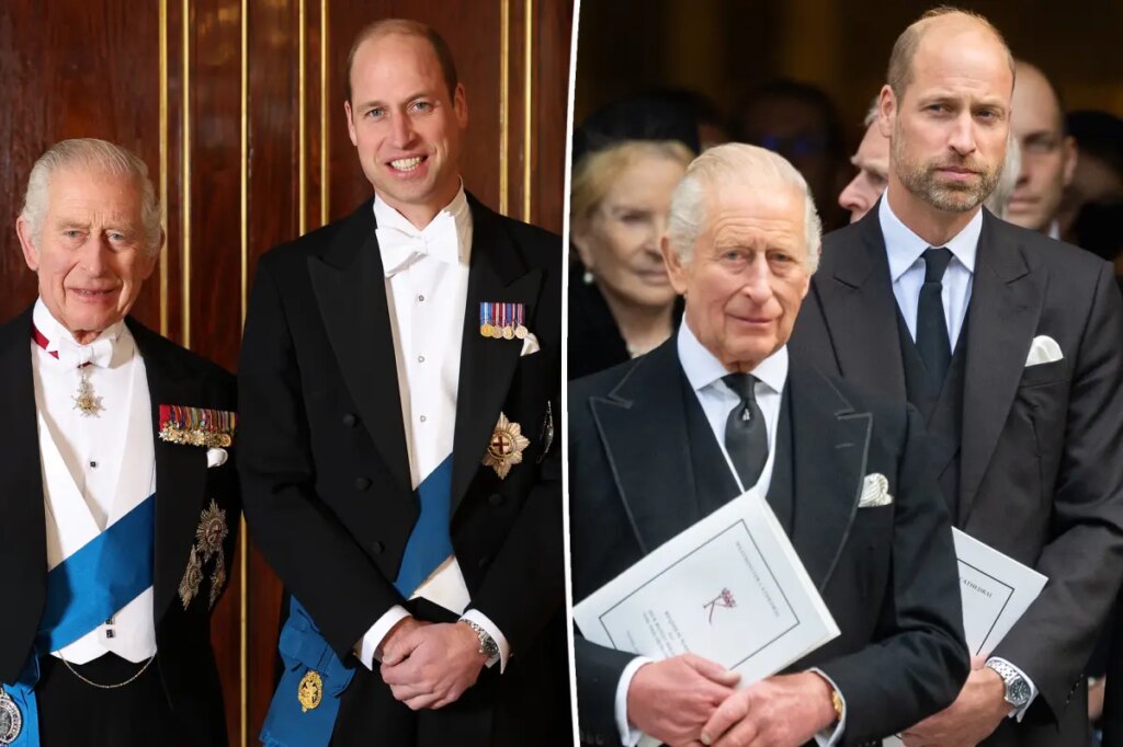 Prince William’s fierce temper ‘terrifies’ dad King Charles: book