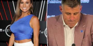 Mike Vrabel and pregnant Dianna Russini rented private boat together 2 months before birth of her first son: report