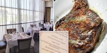 Kid’s birthday dinner heartlessly ruined after family is turned away from Ruth’s Chris Steakhouse in the Bay Area over dress code