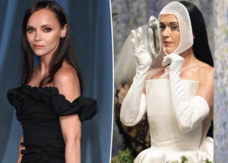 Christina Ricci leaves shady one-word comment on Katy Perry Met Gala photo after Ruby Rose allegation