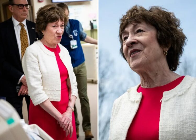 Maine Sen. Susan Collins reveals ‘essential tremor’ diagnosis: ‘It’s had absolutely no impact’