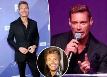 Ryan Seacrest, 51, sparks concern at LA fundraiser after defending look