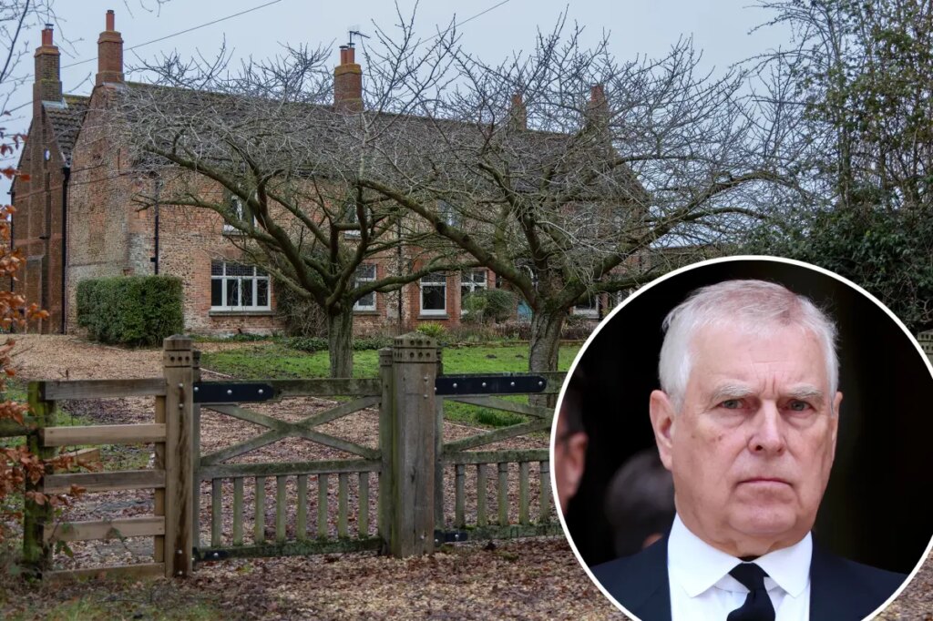 Masked man arrested for threatening ex-Prince Andrew near his new home
