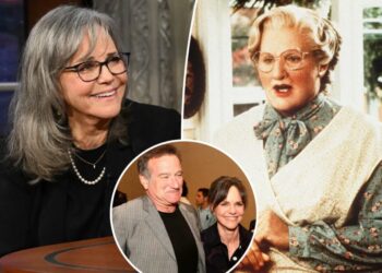 Sally Field didn’t find Robin Williams funny on ‘Mrs. Doubtfire’: ‘I would never laugh’