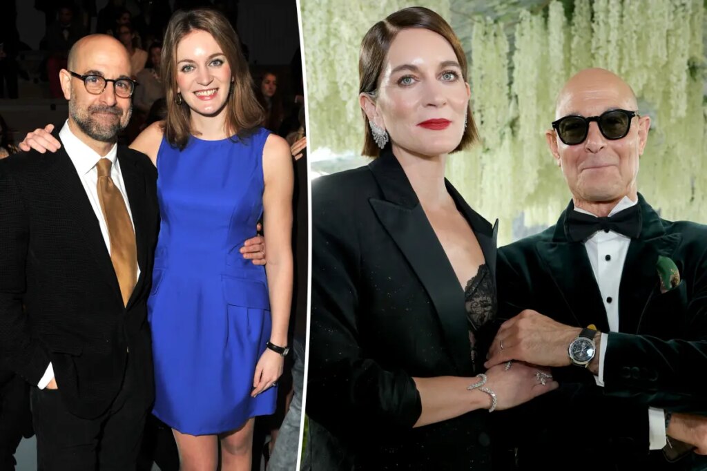Stanley Tucci reflects on 21-year age gap with wife Felicity Blunt