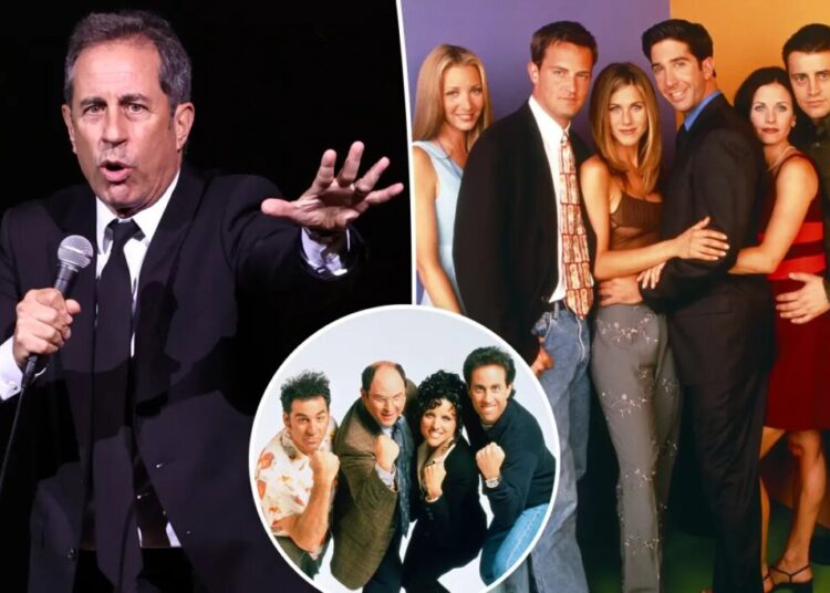 Jerry Seinfeld takes jab at ‘Friends,’ claims it copied his sitcom ‘Seinfeld’