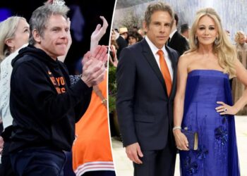 Christine Taylor reveals why husband Ben Stiller skipped the Knicks for the Met Gala