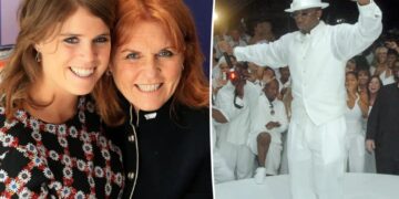 Sarah Ferguson was allegedly ‘friends with benefits’ with Sean ‘Diddy’ Combs, took teenage Princess Eugenie to his yacht party