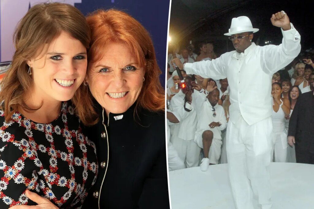 Sarah Ferguson was allegedly ‘friends with benefits’ with Sean ‘Diddy’ Combs, took teenage Princess Eugenie to his yacht party