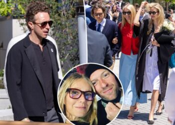Exes Gwyneth Paltrow and Chris Martin reunite in Nashville for daughter Apple’s college graduation