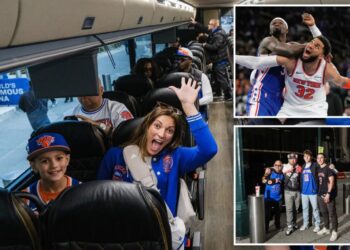 Knicks fans flood Philadelphia for Game 3, clapping back at Joel Embiid’s plea to block New Yorkers: ‘Really piss Philly fans off’