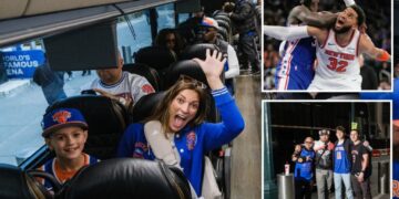 Knicks fans flood Philadelphia for Game 3, clapping back at Joel Embiid’s plea to block New Yorkers: ‘Really piss Philly fans off’