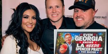 Spencer Pratt goes coast-to-coast as billboard celebrating his campaign pops up in unlikely place