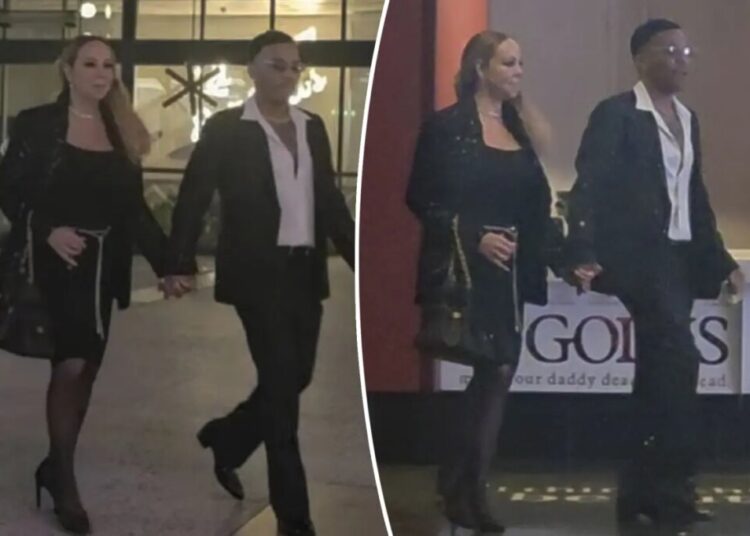 Mariah Carey and Anderson .Paak reignite romance rumors with PDA-filled movie date
