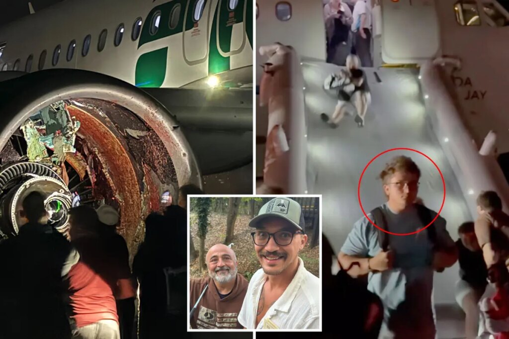 LA-bound family on horror flight reveals gruesome moment plane struck person