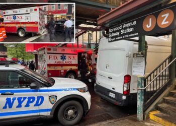 Straphanger, 33, stabbed multiple times in NYC subway attack — crazed attacker still on the loose: cops