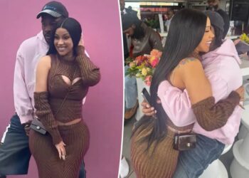 Cardi B and Stefon Diggs pack on the PDA at Mother’s Day event amid reconciliation rumors