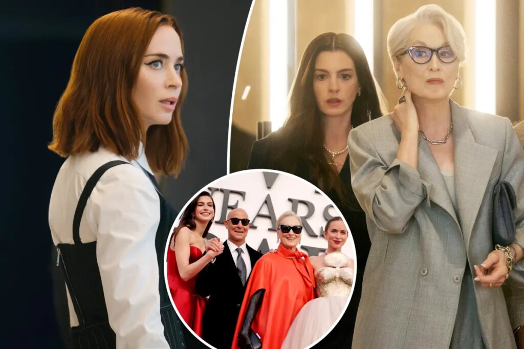 Anne Hathaway, Meryl Streep and Emily Blunt’s ‘Devil Wears Prada 2’ salaries revealed
