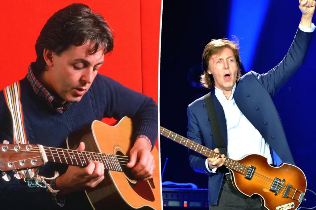 Paul McCartney’s guitars stuck in customs in London  ahead of Rock Hall exhibit opening