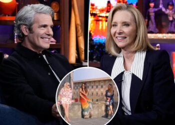 Lisa Kudrow calls out Andy Cohen for faked ‘RHOBH’ scene in awkward ‘WWHL’ moment