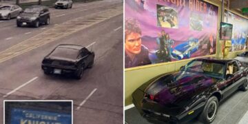 ‘Knight Rider’ car hit with NYC speeding ticket — despite sitting on display inside Illinois museum
