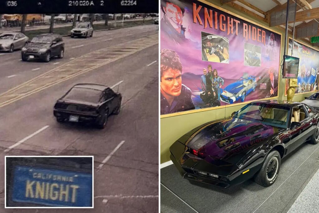 ‘Knight Rider’ car hit with NYC speeding ticket — despite sitting on display inside Illinois museum
