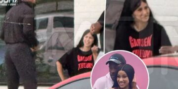Cardi B and Stefon Diggs have explosive argument outside coffee shop 3 days after Mother’s Day reconciliation
