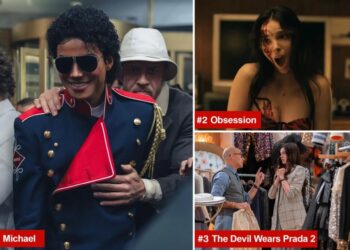 ‘Michael’ is back at No. 1 on its fourth Friday in theaters