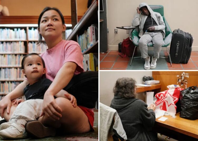 Shocking scenes inside LA’s libraries as ex-cons, drugs and chaos overwhelm staff, terrify visitors