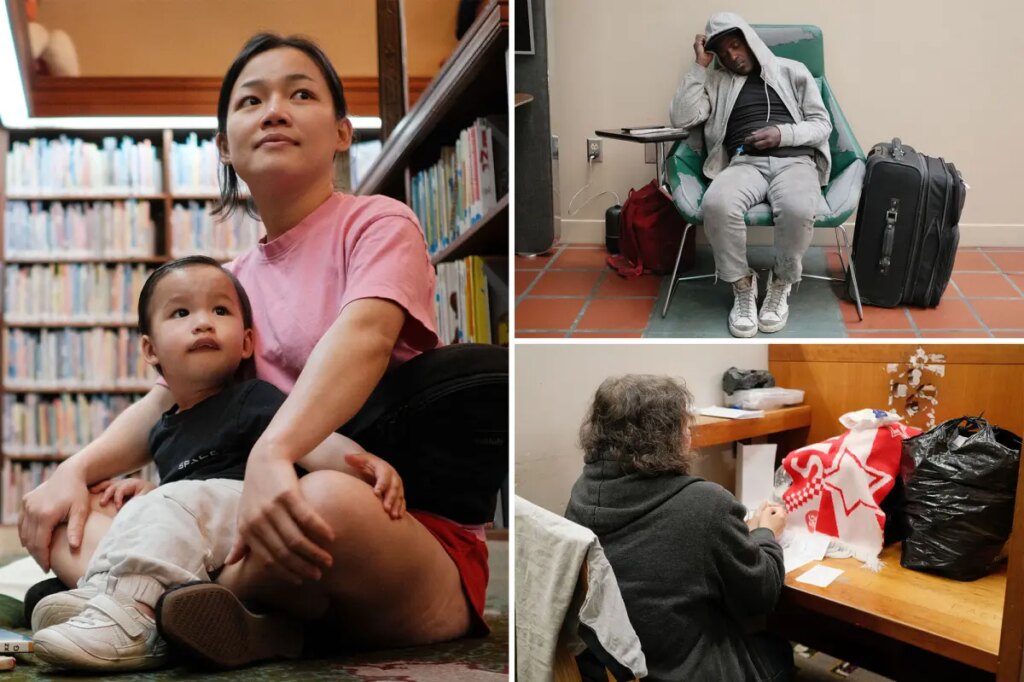 Shocking scenes inside LA’s libraries as ex-cons, drugs and chaos overwhelm staff, terrify visitors