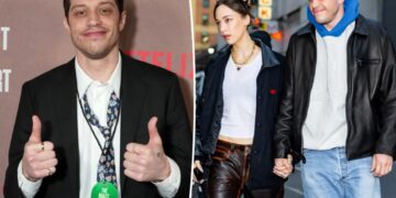 Pete Davidson doing well amid his split from Elsie Hewitt, supported by friends
