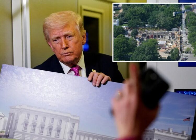 Trump’s White House ballroom funding in jeopardy after Senate ruling, Democrats say
