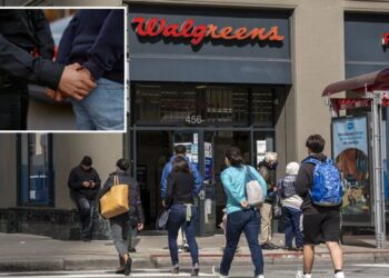 SF man arrested for allegedly stealing from Walgreens 27 times for $40K of merchandise