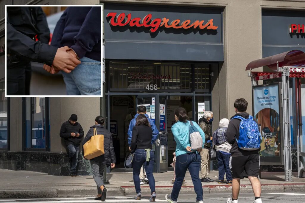 SF man arrested for allegedly stealing from Walgreens 27 times for $40K of merchandise
